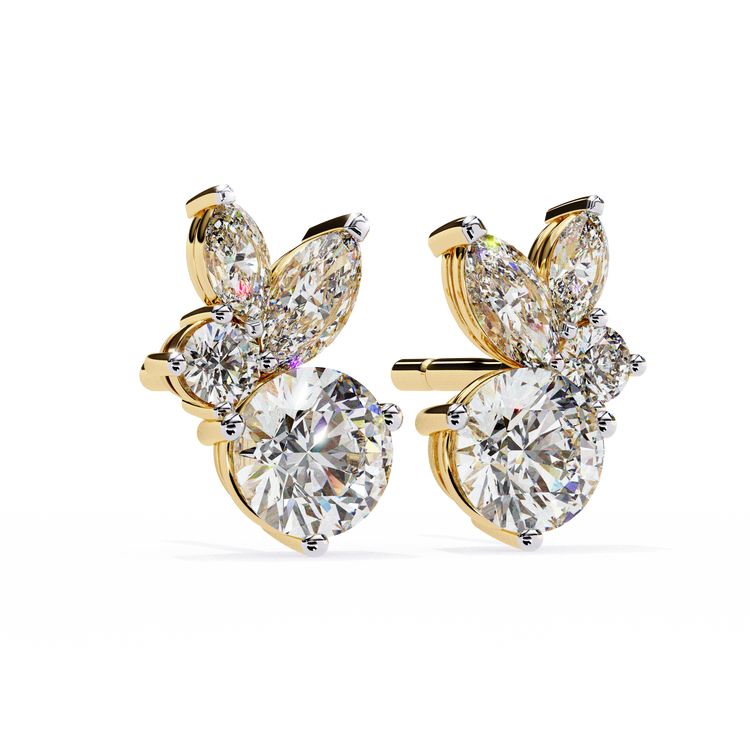 Rabbit Diamond Earring