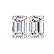2.4 Ct. Emerald Stud