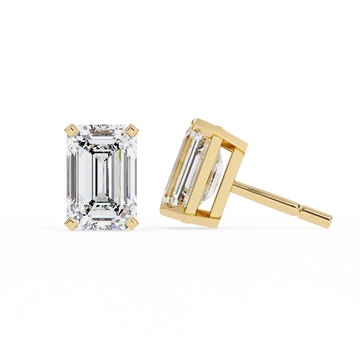 2.4 Ct. Emerald Stud