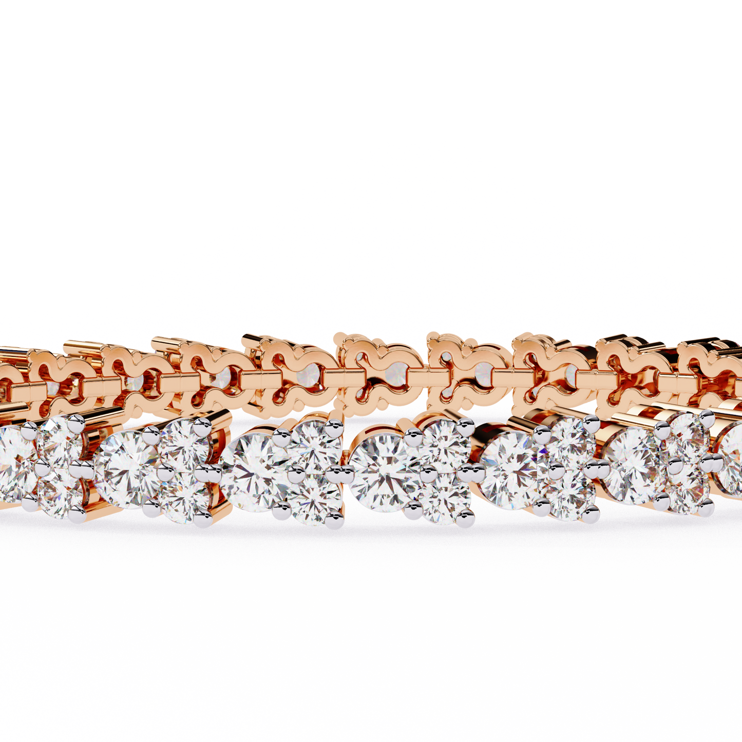 Bunny Face Tennis Bracelet