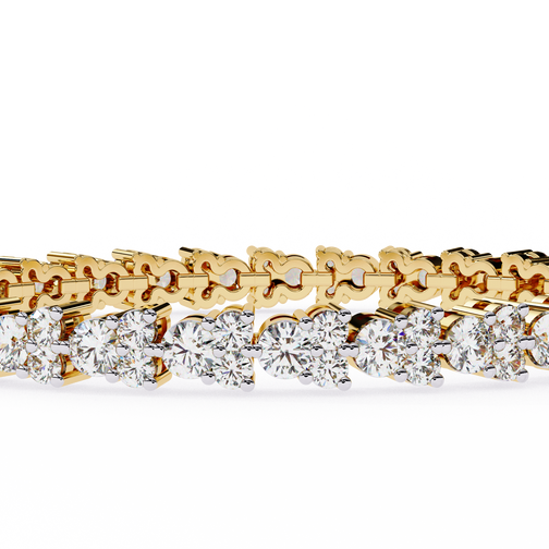 Bunny Face Tennis Bracelet