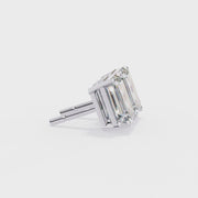 2.4 Ct. Emerald Stud